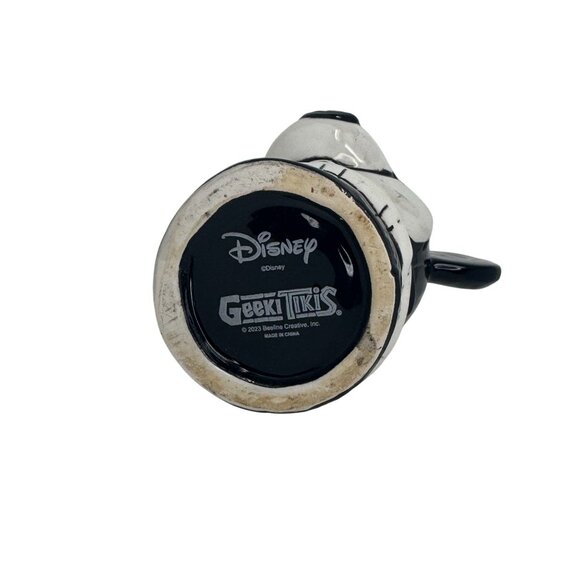 Geeki Tiki Jungle Bird Disney Pop Up Minnie Mouse Black White Ceramic Tiki Mug - Picture 6 of 7